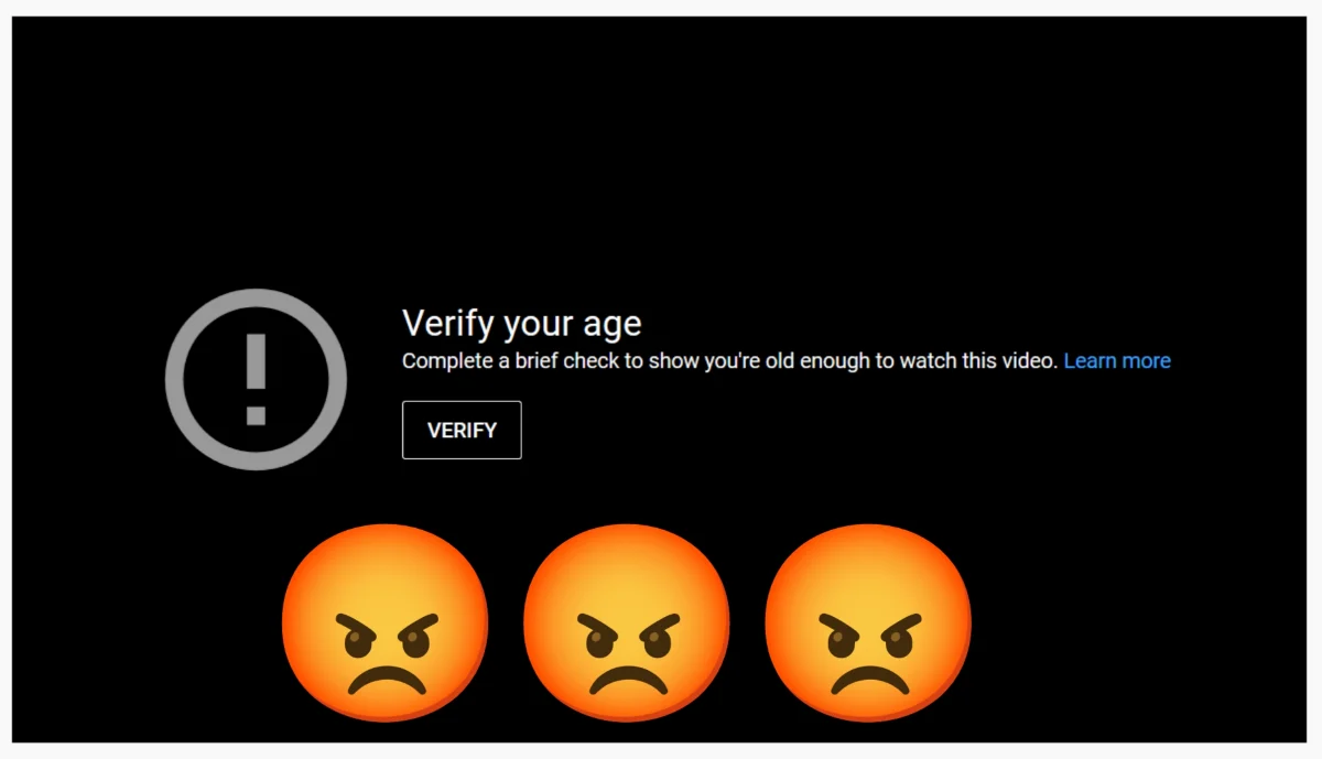 Bypass YouTube's Age Restriction