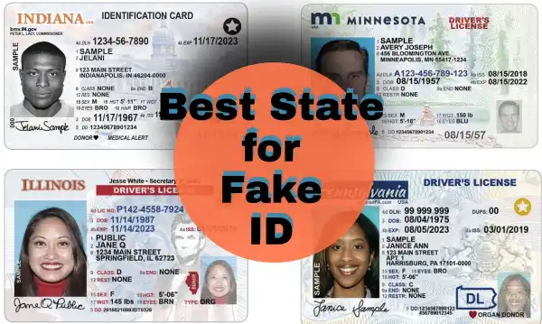 Best States for Fake IDs