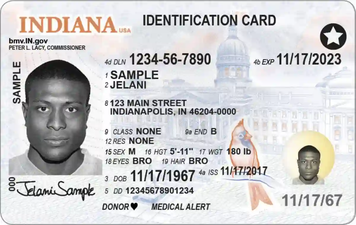 Indiana fake ID