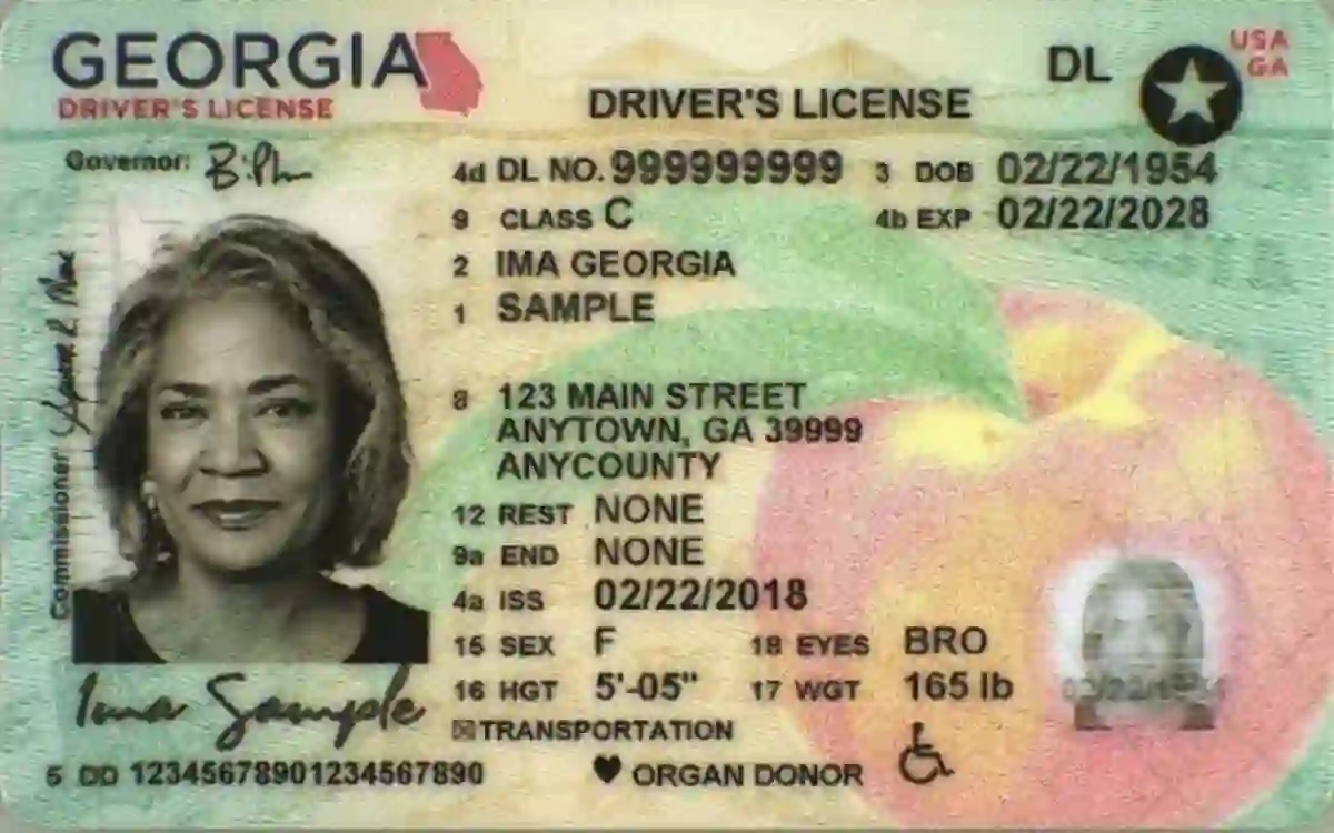 Georgia fake ID real