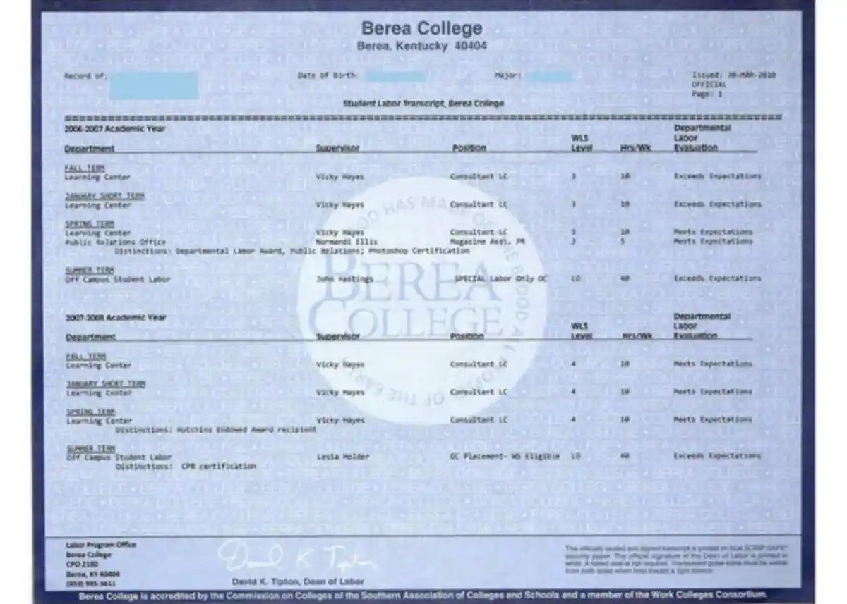 How to Make a Fake Transcript