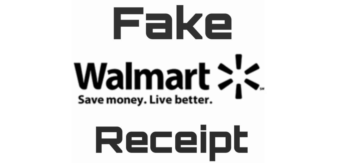 fake walmart receipt app