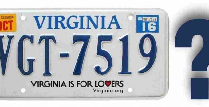 What to Do with Old License Plates Virginia