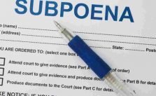 What happens if you ignore a subpoena in a civil case?