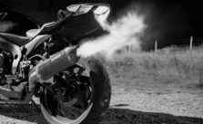 motorcycle backfire on deceleration