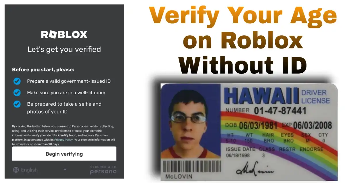 How to Verify Your Age on Roblox Without ID