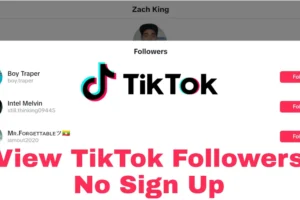View TikTok Followers Without Account [How to]