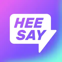 HeeSay purple logo